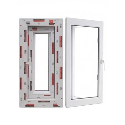 UPVC نوافذ دافق بابية
